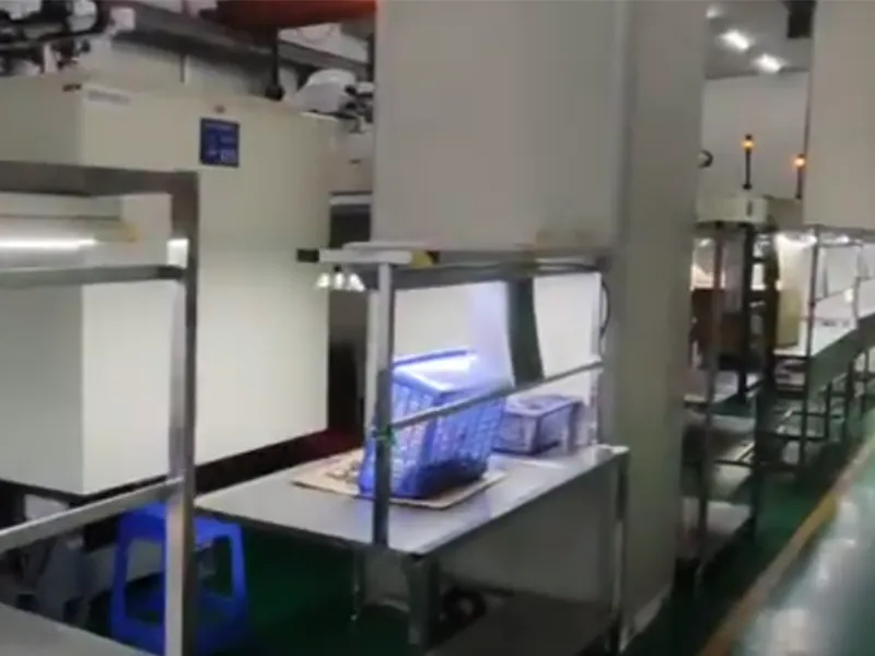 Video 4 de procesamiento de máquina de moldeo por inyección