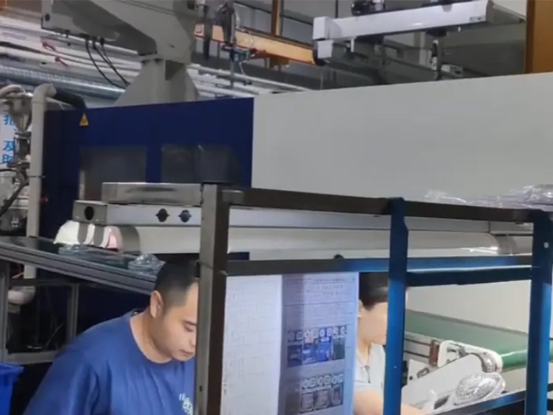 Video 6 del proceso de la máquina de moldeo por inyección