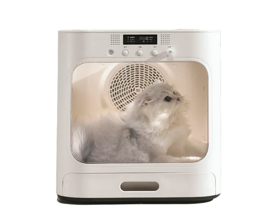 Caja secadora inteligente para mascotas